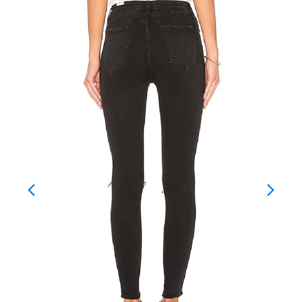 Lovers and friend black denim